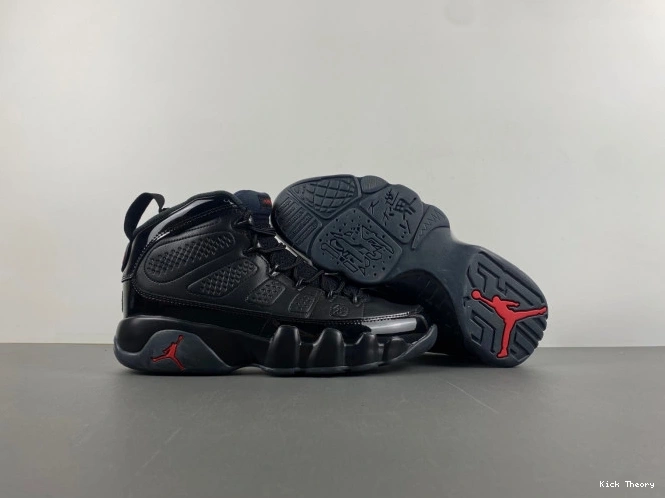 Kick Theory Jordan 9 Retro 302370-014 Patent Air Bred 0709